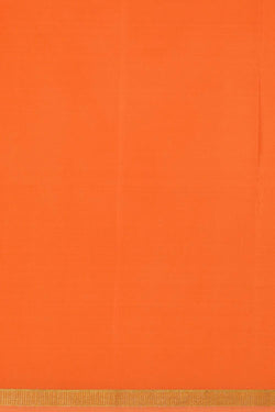 Image of Mysore Binny Crepe Silk Orange Saree