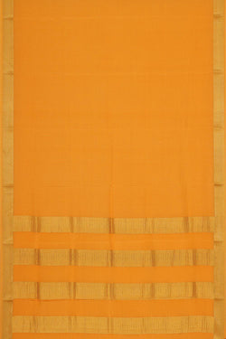 Image of Mysore Binny Crepe Silk Mustard Saree