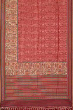 Collection of Tussar Moonga Silk Onion Pink Saree in a gallery layout