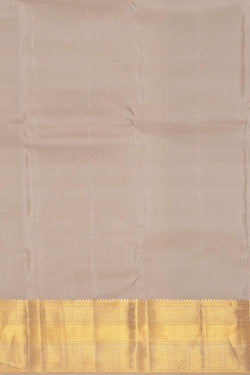 Image of Kanchipattu Dark Peach Brocade Saree