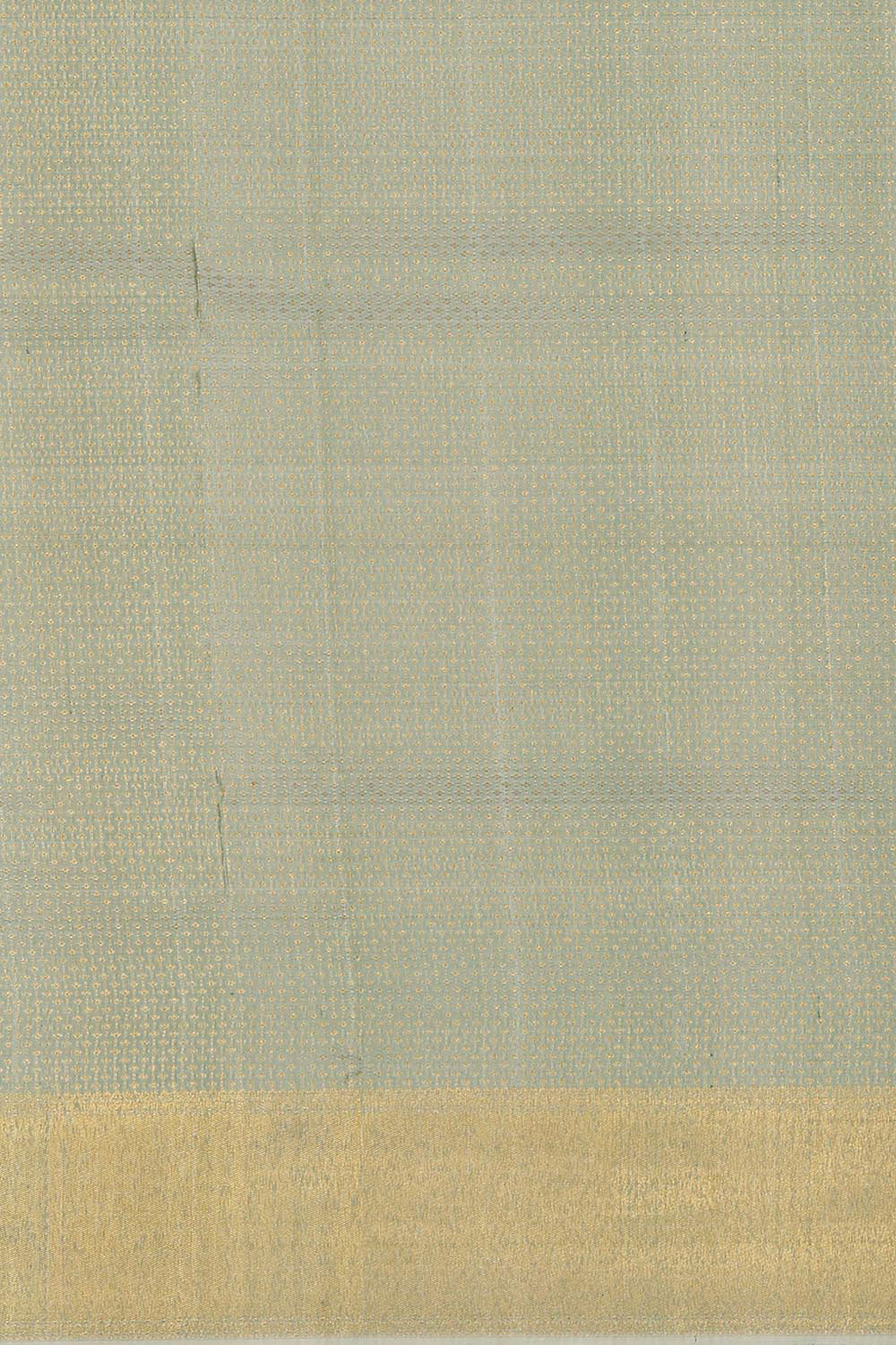 Image of Kanchipattu Pista Green Brocade Saree