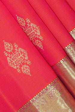 Collection of Kanchi Pattu Pink Saree in a gallery layout