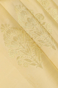 Image of Kanchipattu Cream Colour Brocade Saree