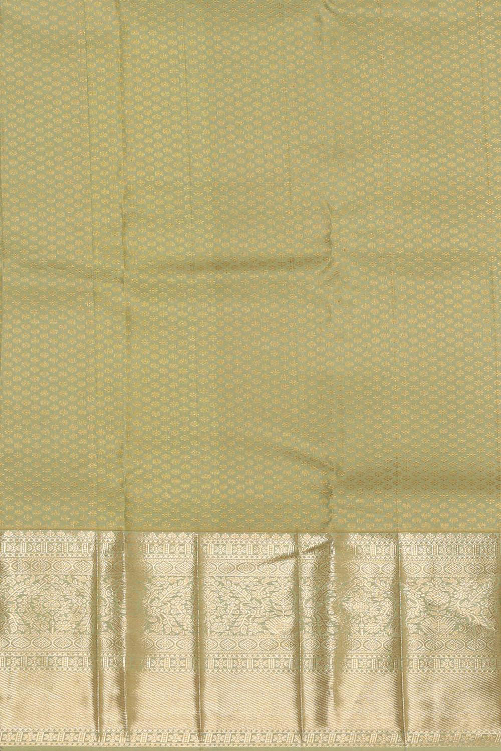 Kanchipattu Sage Green Saree