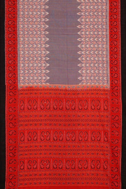 Collection of Sambalpuri Cotton Light Purple Saree in a gallery layout