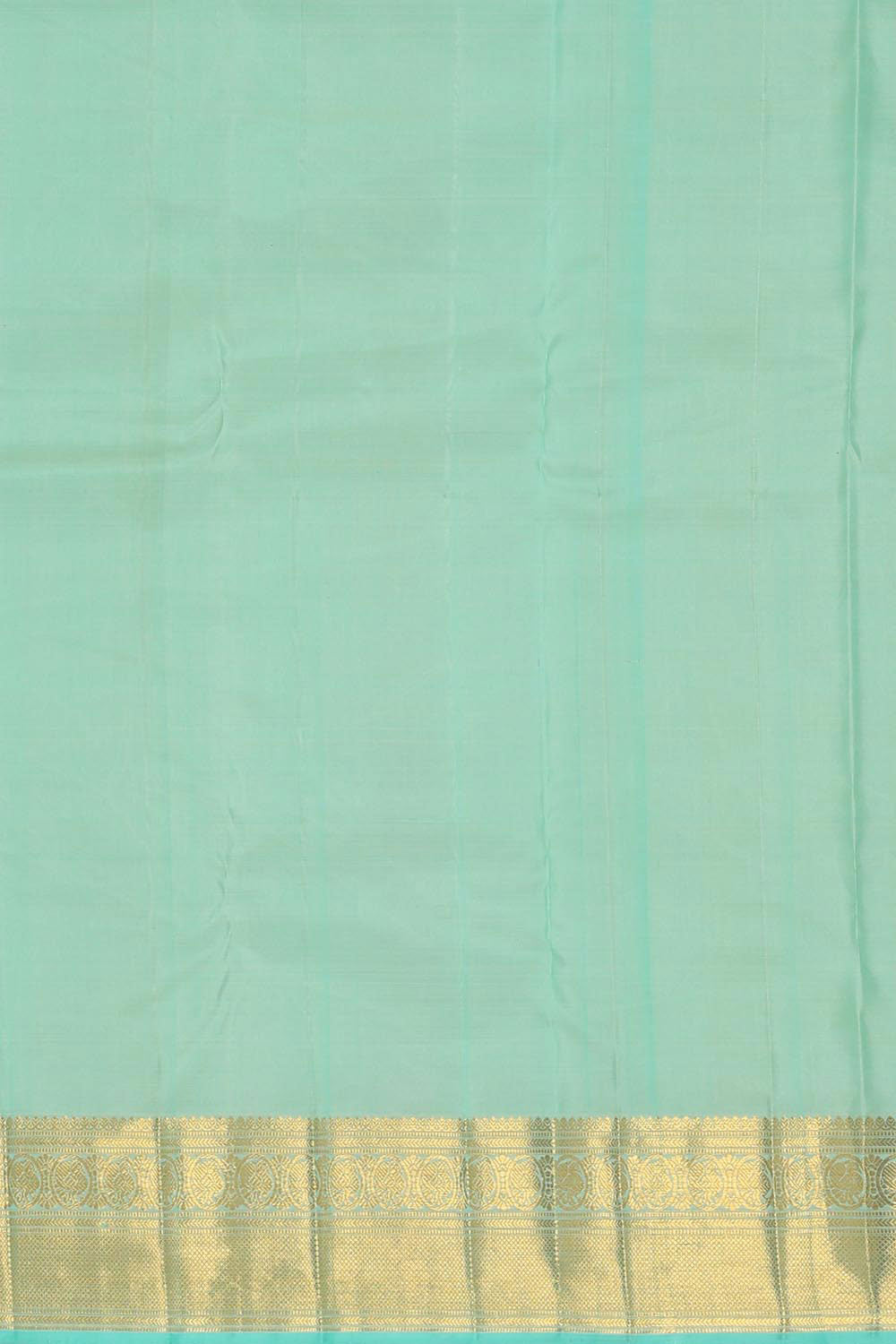 Kanchipattu Light Sea Green Brocade Saree