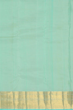 Image of Kanchipattu Light Sea Green Brocade Saree