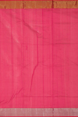 Image of Chanderi Rani Pink Saree