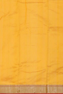 Image of Chanderi Golden Yellow Saree