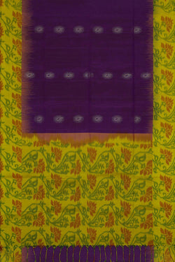 Image of Manipur Silk Purple Saree