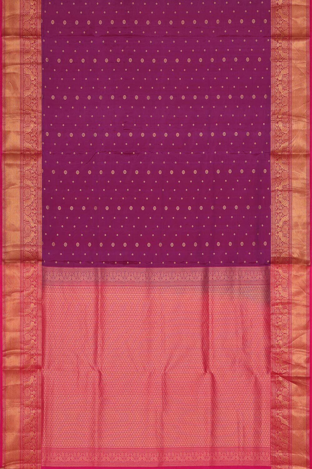 Purple Colour Silk Saree