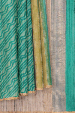 Collection of Multi Colour Tussar Silk Saree in a gallery layout