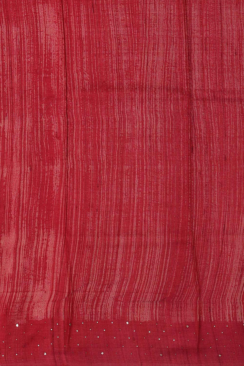 Tussar Silk Dark Red Saree