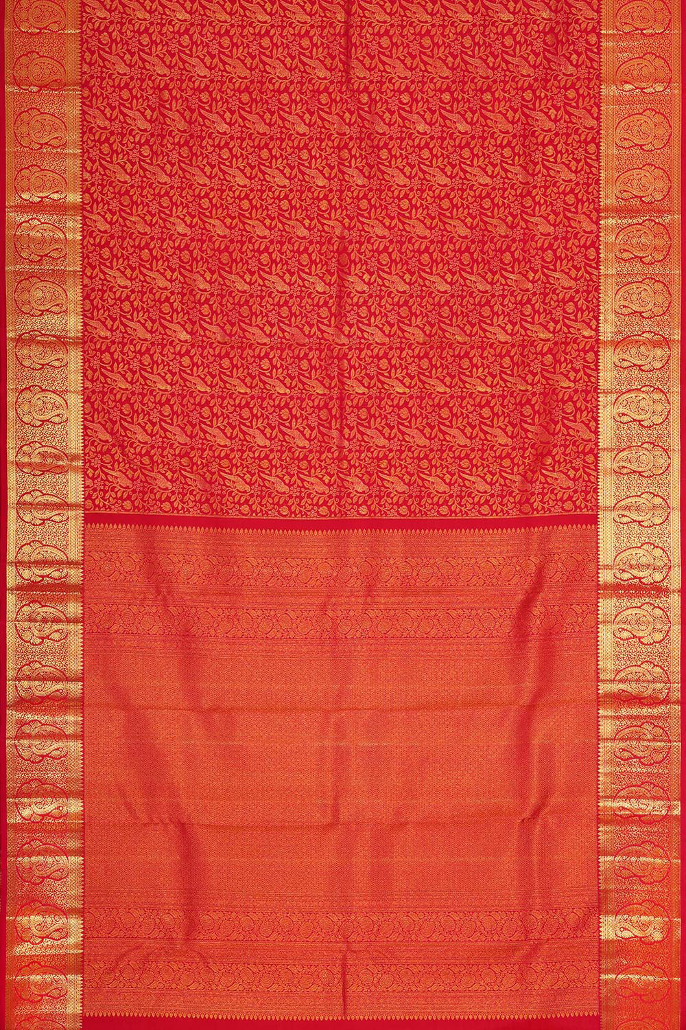 Collection of Kanchipattu Rani Pink Brocade Saree in a gallery layout