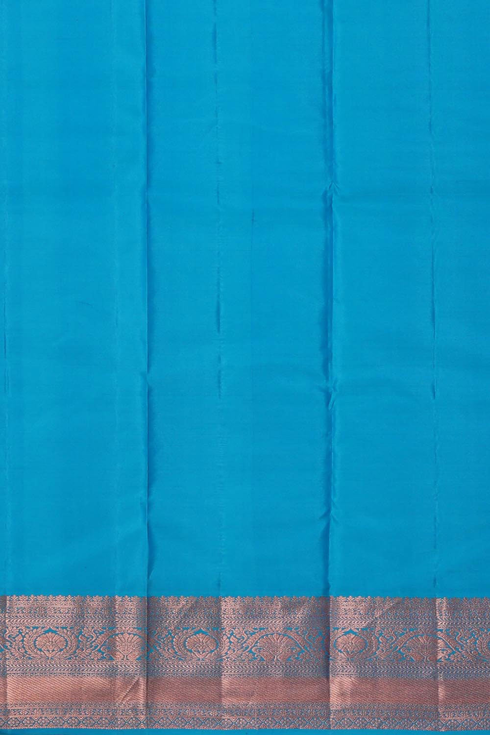 Image of Kanchipattu Bright Peach Brocade Saree