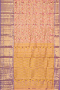 Image of Kanchipattu Gold Tissue Brocade Saree