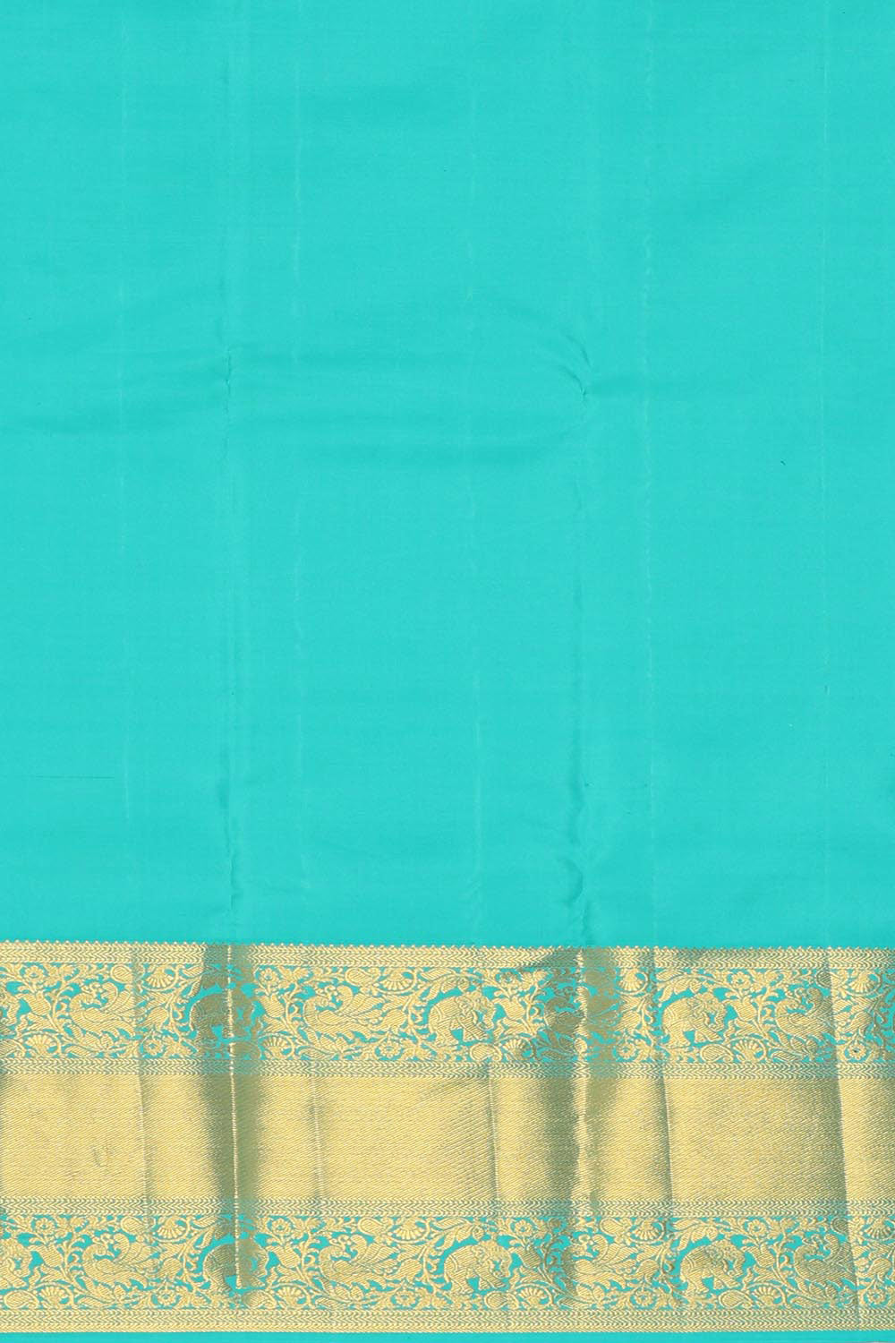 Kanchipattu Dark Blue Brocade Saree