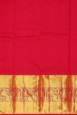 Image of Kanchipattu Rose Pink Brocade Saree