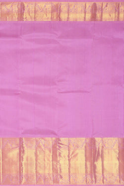 Image of Kanchipattu Lavender Pink Brocade Saree