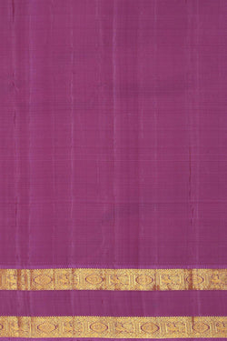 Image of Kanchipattu Maroon Brocade Saree