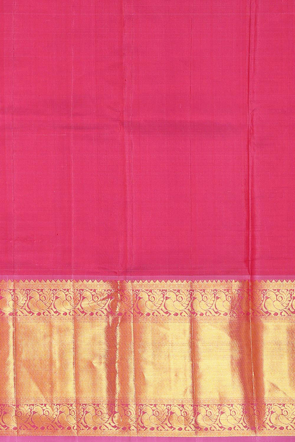 Image of Kanchipattu Red Brocade Saree