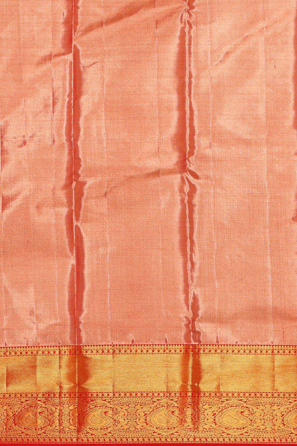 Kanchipattu Gold Tissue Brocade Saree