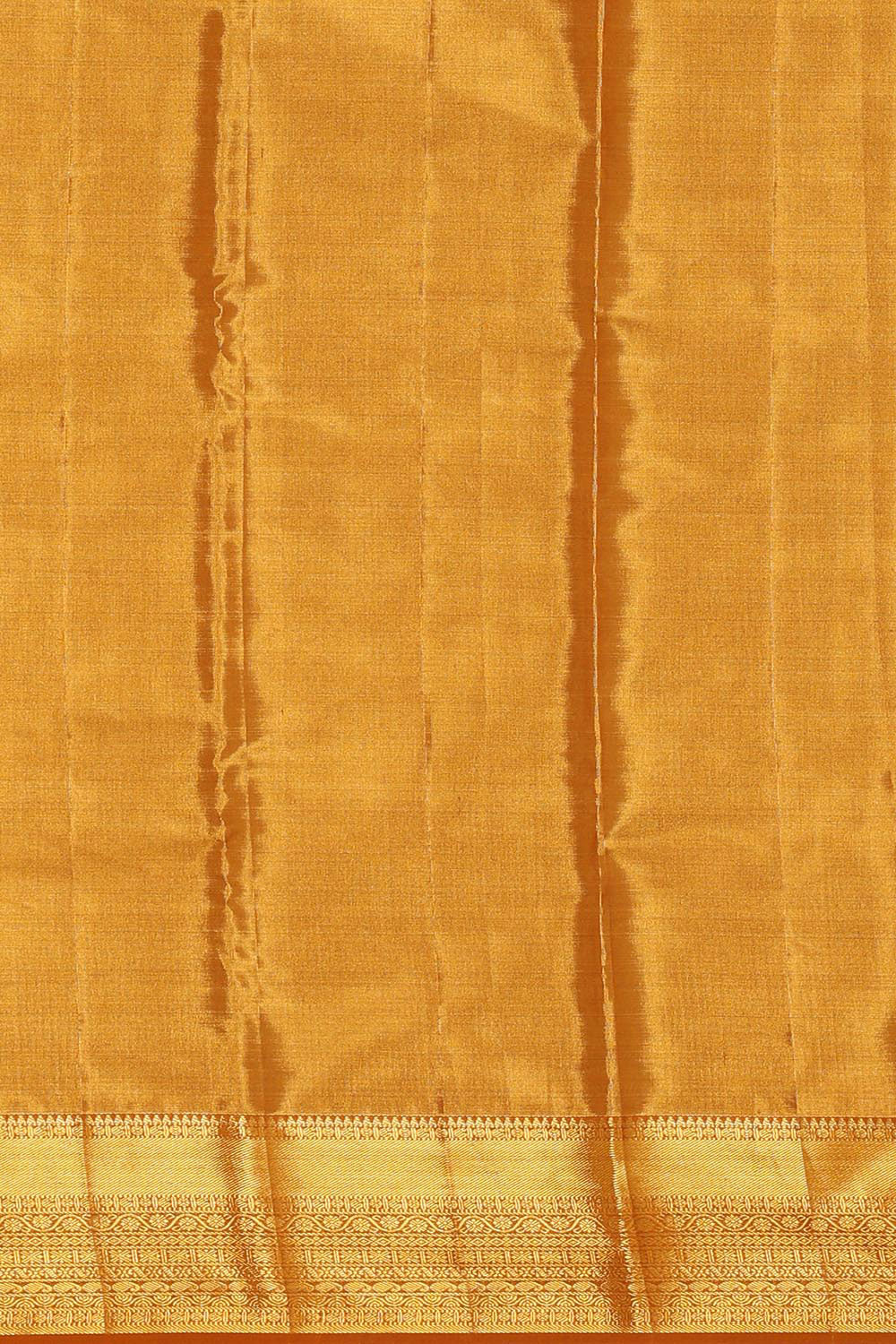 Kanchipattu Gold Colour Tissue Brocade Saree