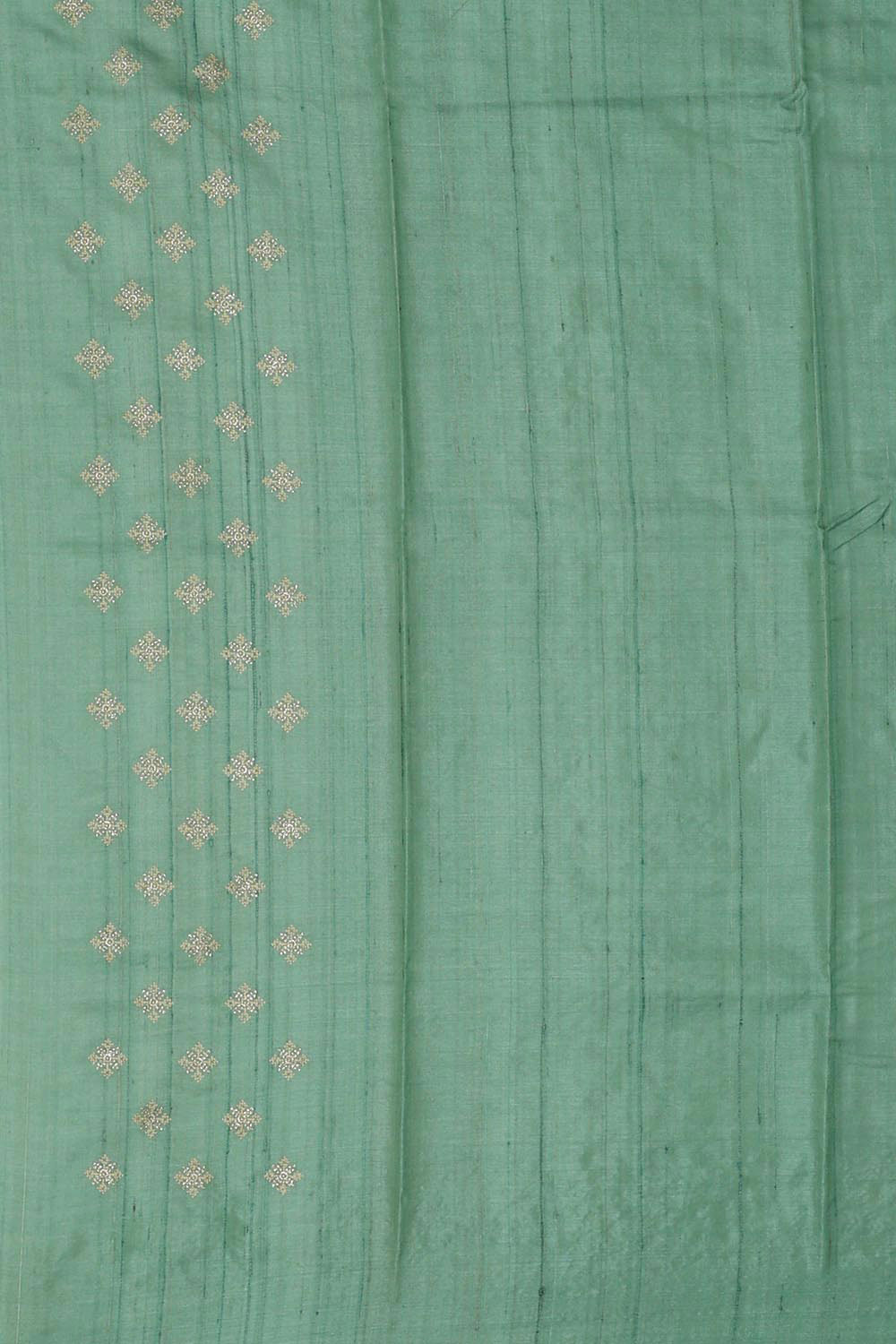 Tussar Silk Sea Green Colour Saree