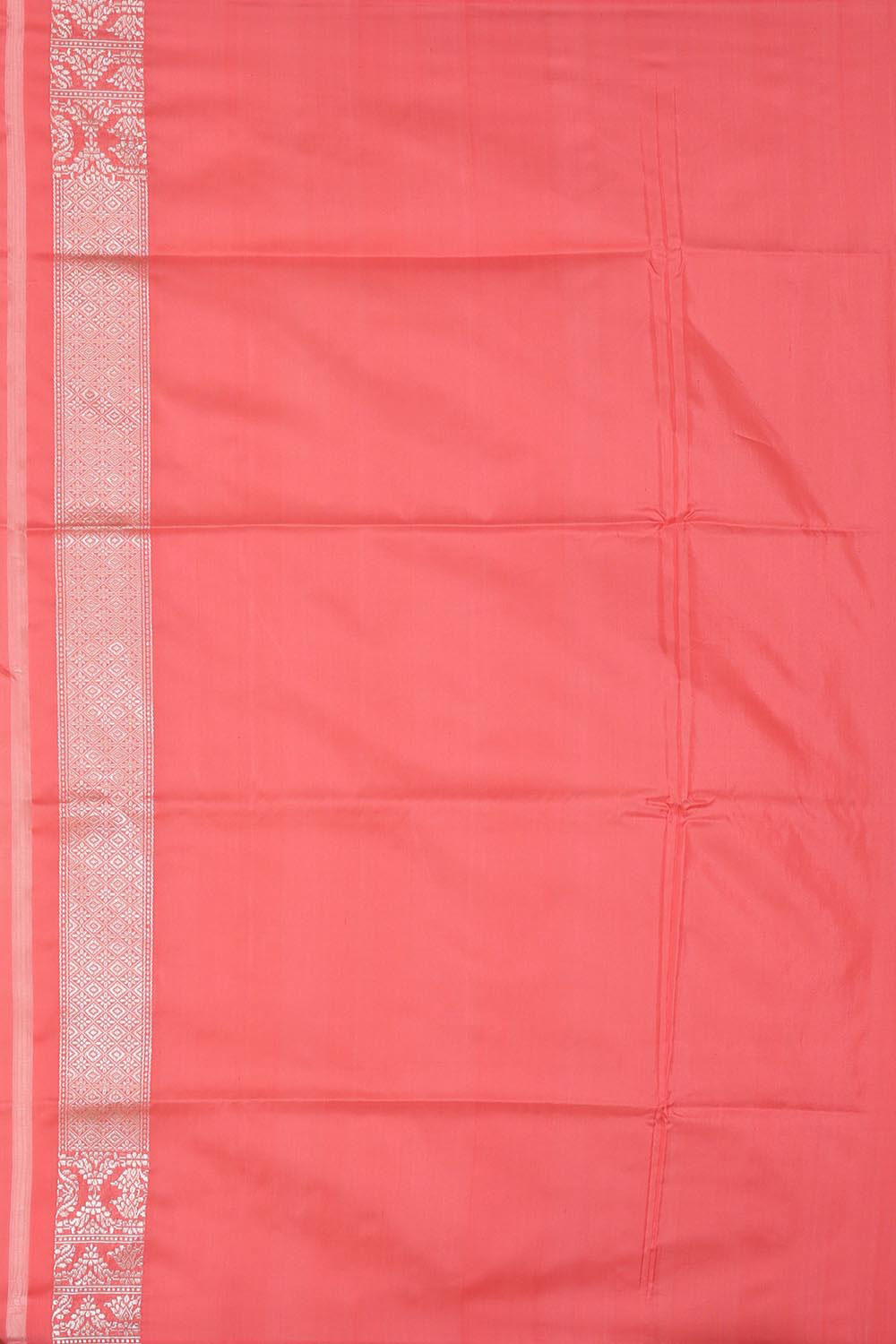 Collection of Banarasi Silk Peach Rose Colour Saree in a gallery layout