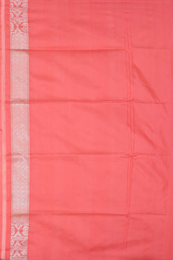 Collection of Banarasi Silk Peach Rose Colour Saree in a gallery layout