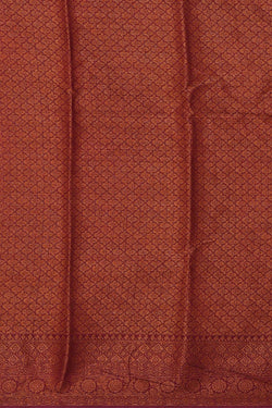 Collection of Printed Banarasi Brown Woven Saree in a gallery layout