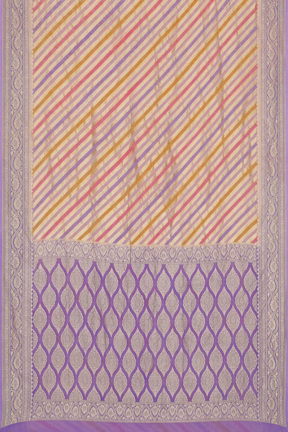 Image of Banarasi Georgette Multi Colour Saree