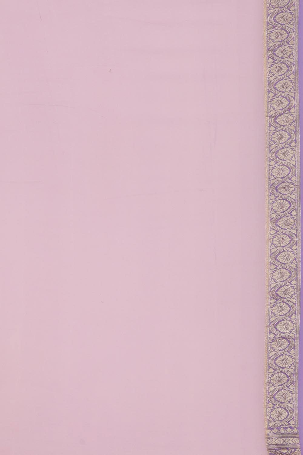 Image of Banarasi Georgette Multi Colour Saree