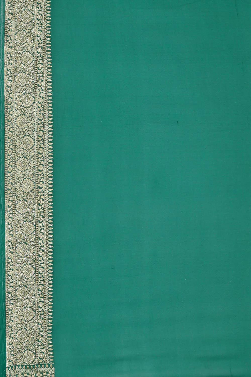 Banarasi Georgette Teal Green Saree