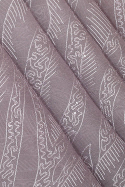 Collection of Organza Mauve Colour Saree in a gallery layout