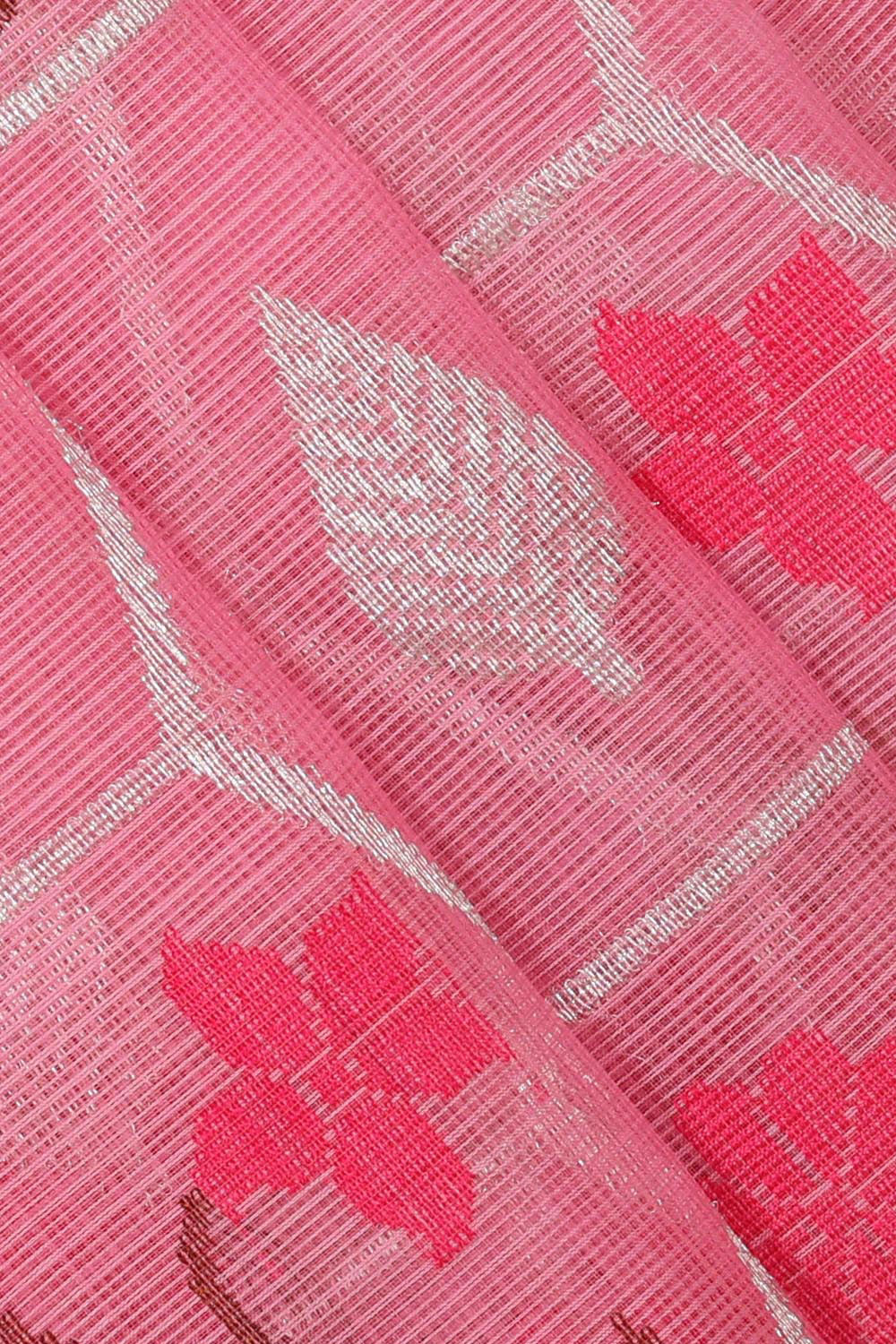 Collection of Kota Rose Pink Colour Saree in a gallery layout