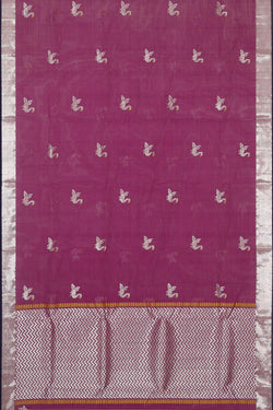 Collection of Kota Dark Wine Colour Saree in a gallery layout