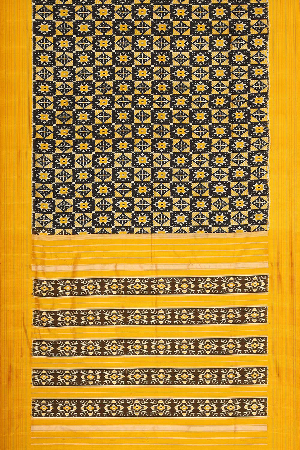 Image of Twill Patola Black Colour Saree