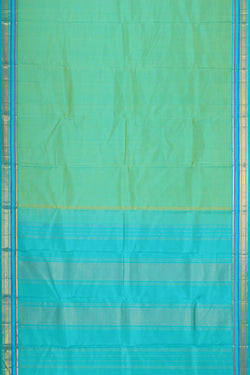 Collection of Arani Silk Light Green Saree in a gallery layout