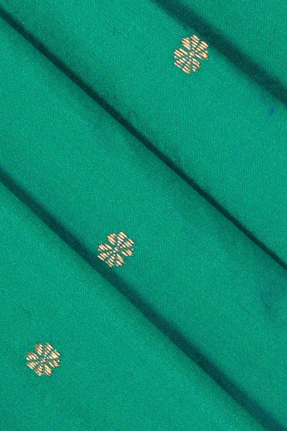 Narayanpet Silk Jade Green Saree