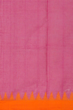 Collection of Uppada Handwoven Magenta Jamdani Saree in a gallery layout