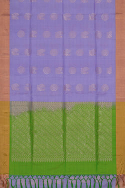 Collection of Lavender Silk Saree in a gallery layout