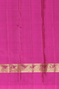 Image of Kanchipattu Mustard Yellow Saree