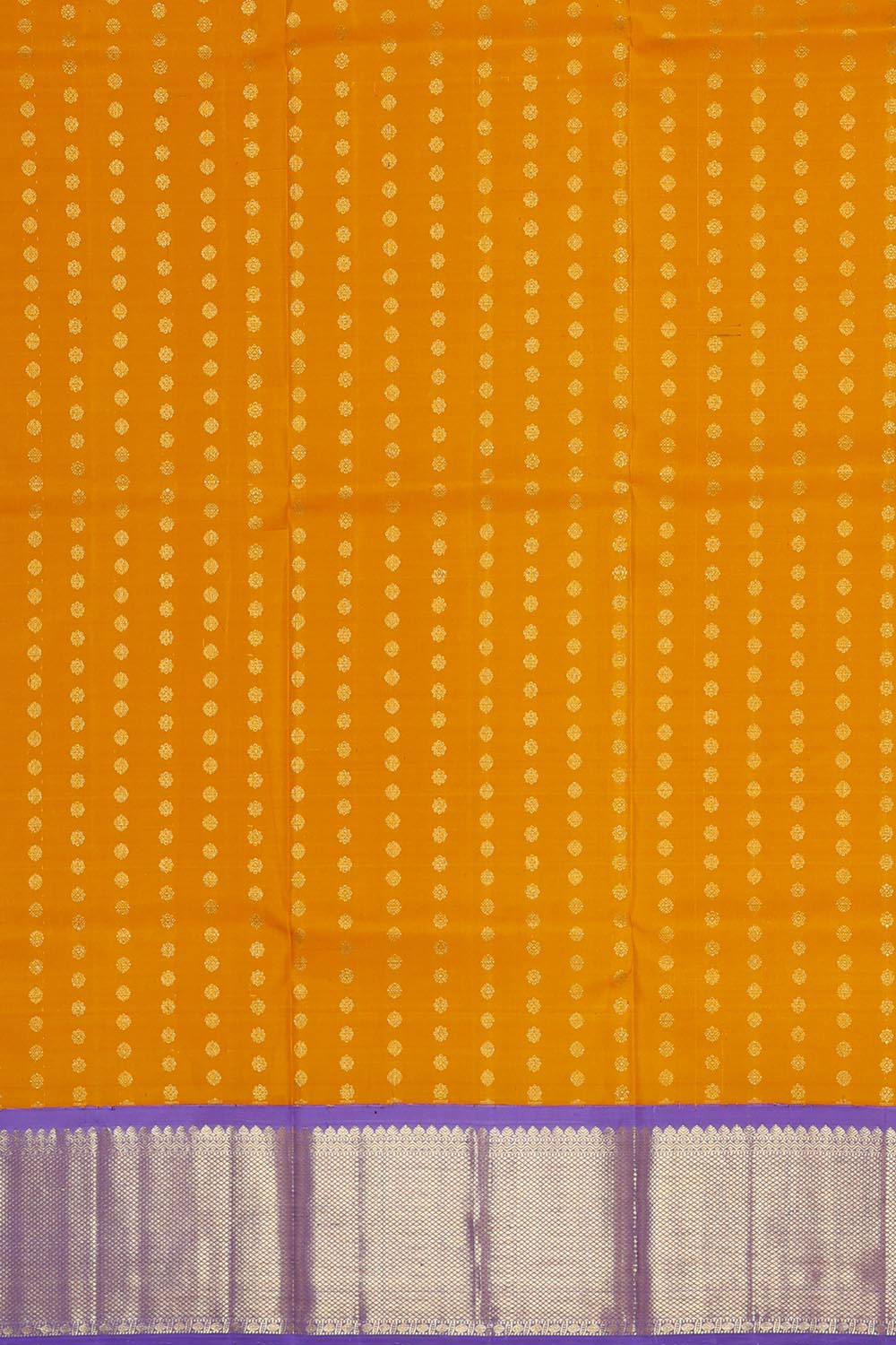 Image of Kanchipattu Mustard Yellow Pavada Unstitched Set