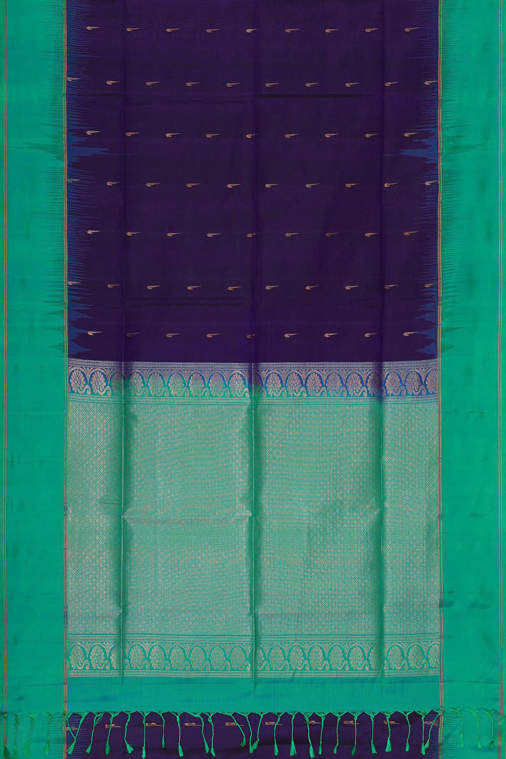 Purple Colour Silk Saree