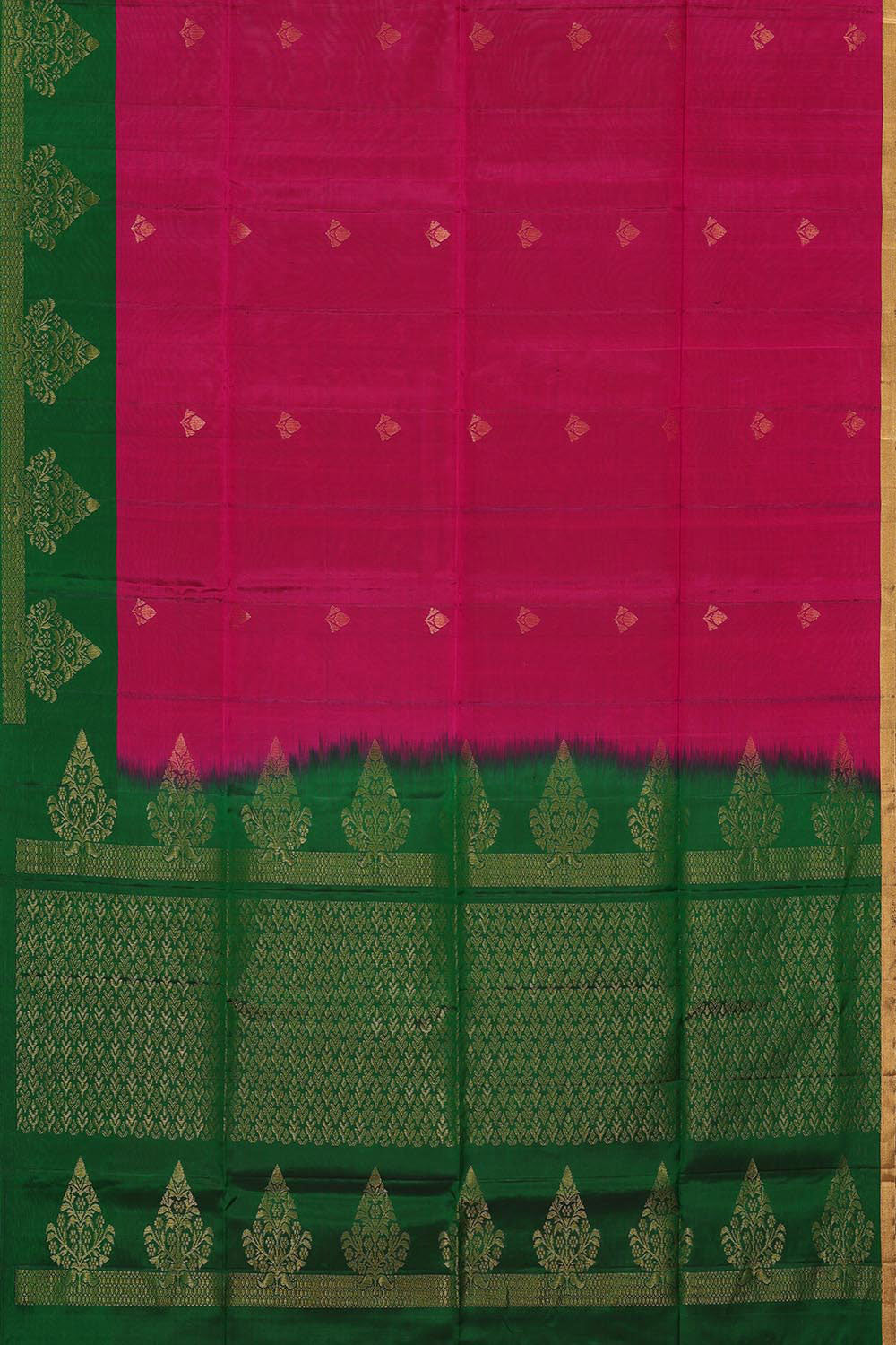 Manipur Silk Magenta Saree