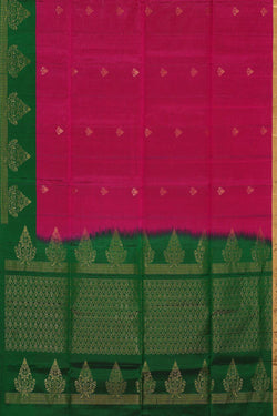 Image of Manipur Silk Magenta Saree