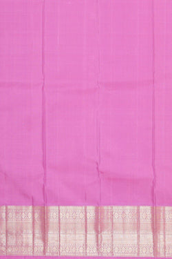 Image of Kanchipattu Rani Pink Pavada Unstitched Set