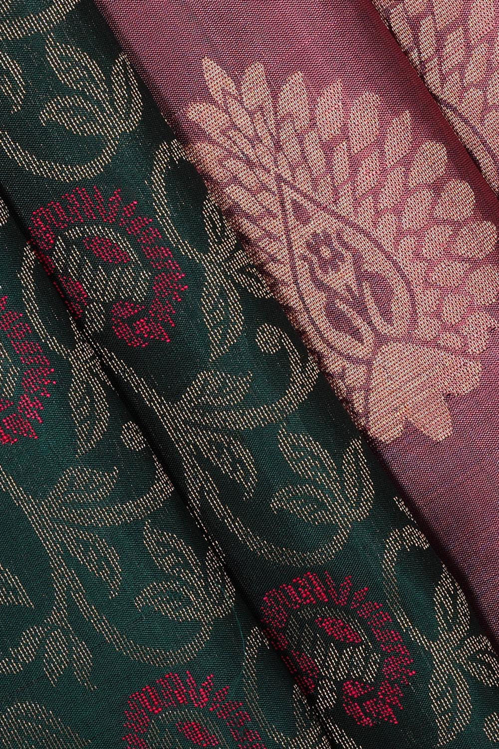 Collection of Onion Pink Soft Silk Half Style Saree in a gallery layout