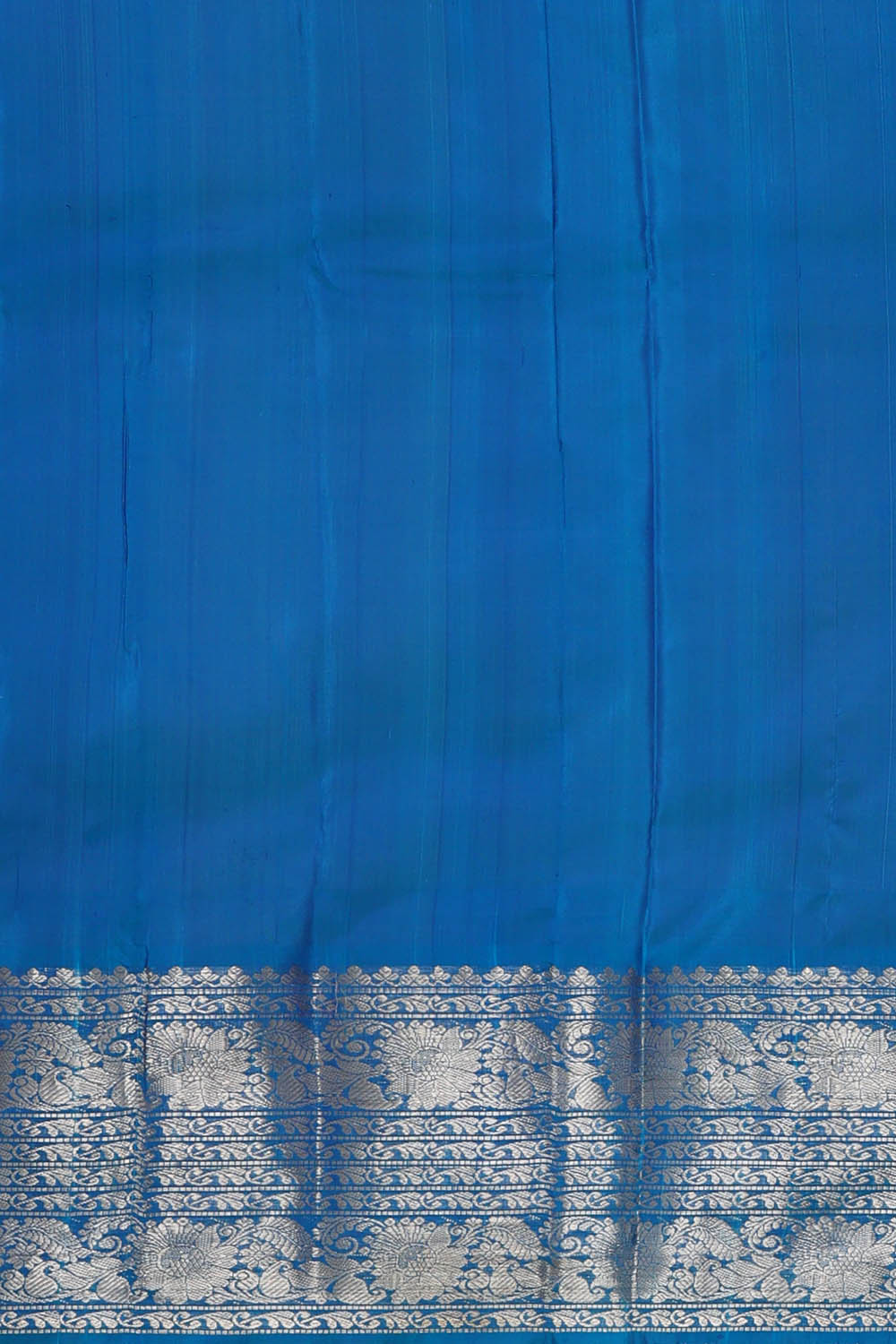 Image of Blue Mangalagiri Silk Saree